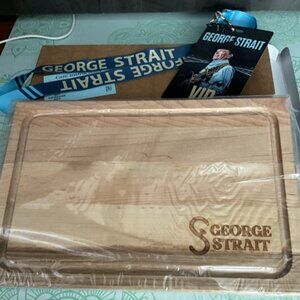 George Strait Cutting Board, VIP Concert Gift